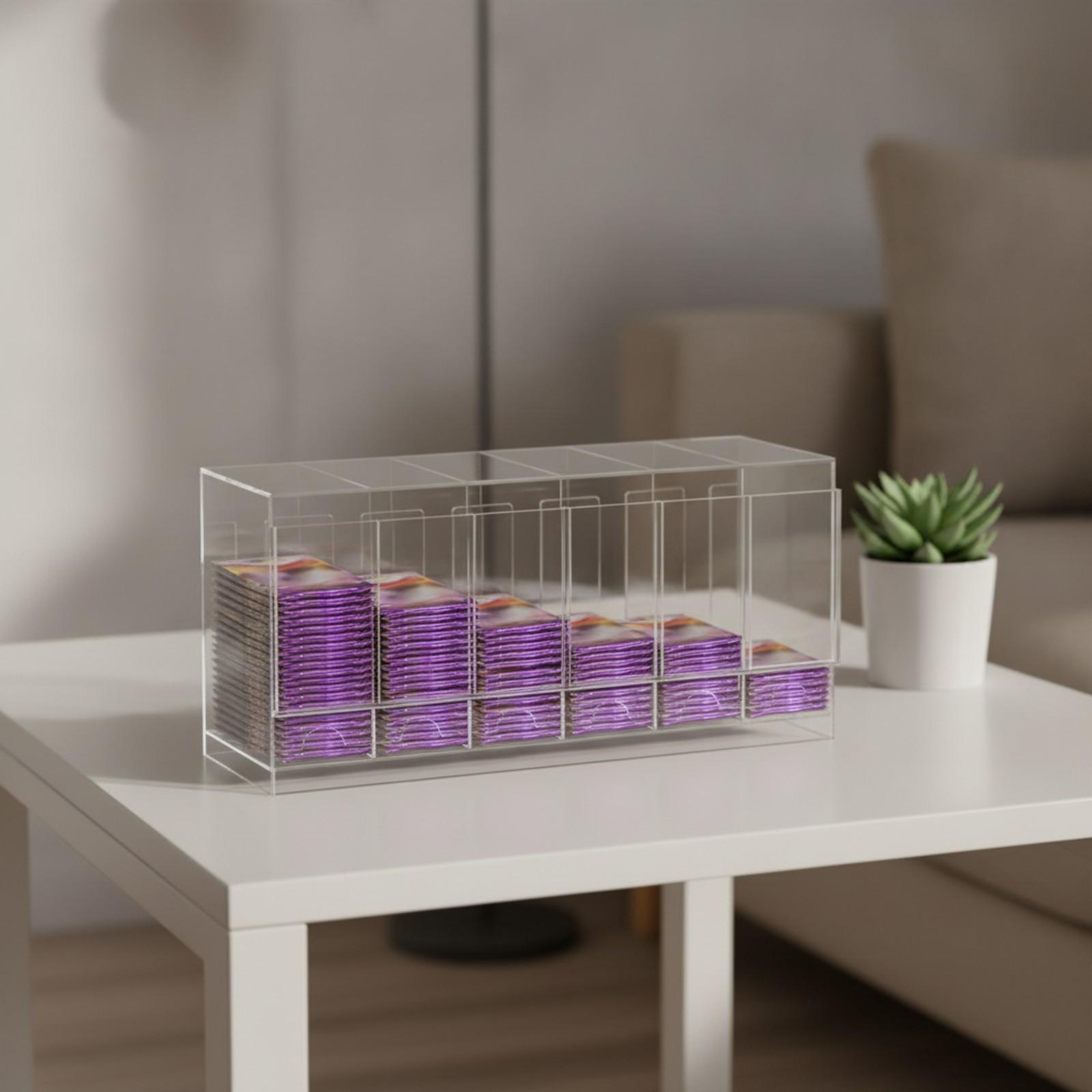 Storage - Коробка для хранения карточек с отделениями,