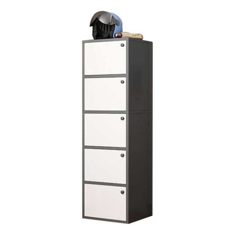 Shoe Rack Cabinet Narrow Entryway - Простая многоярусная пылезащитная полка для обуви,