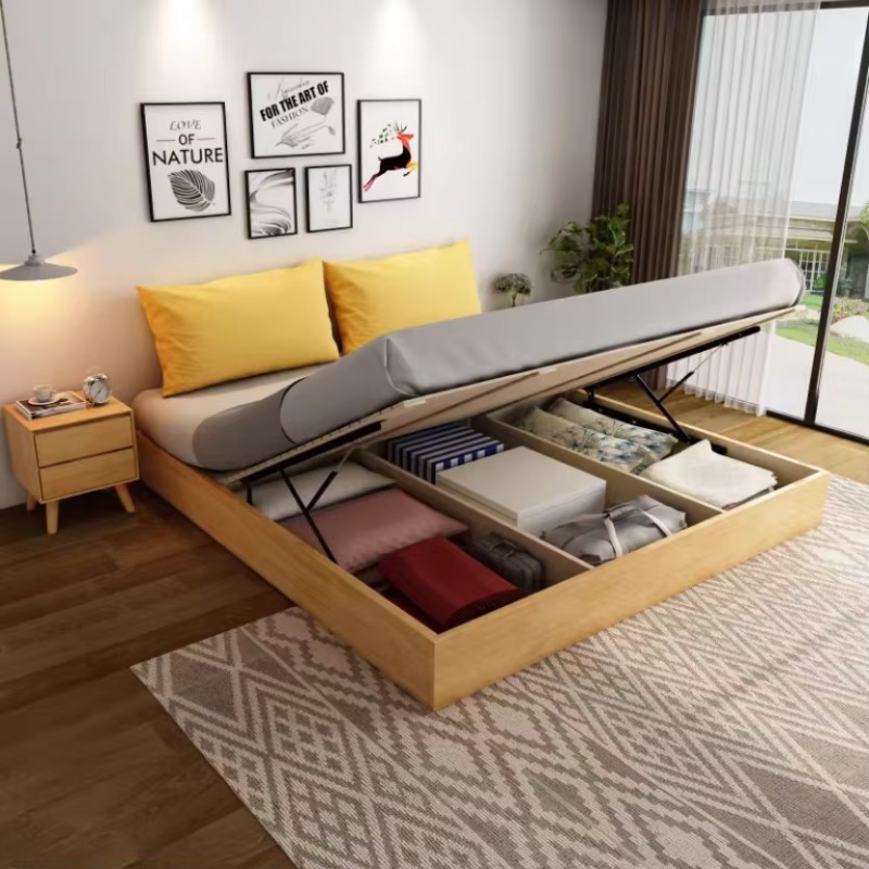 Gas Lift Storage Bed Hydraulic - Современная кровать-татами с газовым подъемником и