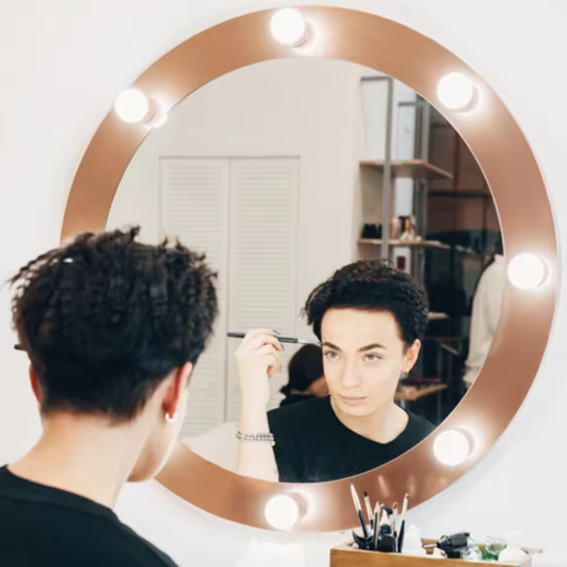 Голливудская лампа для макияжа – обзор и цена Dressing Table Vanity With Lighted Mirror