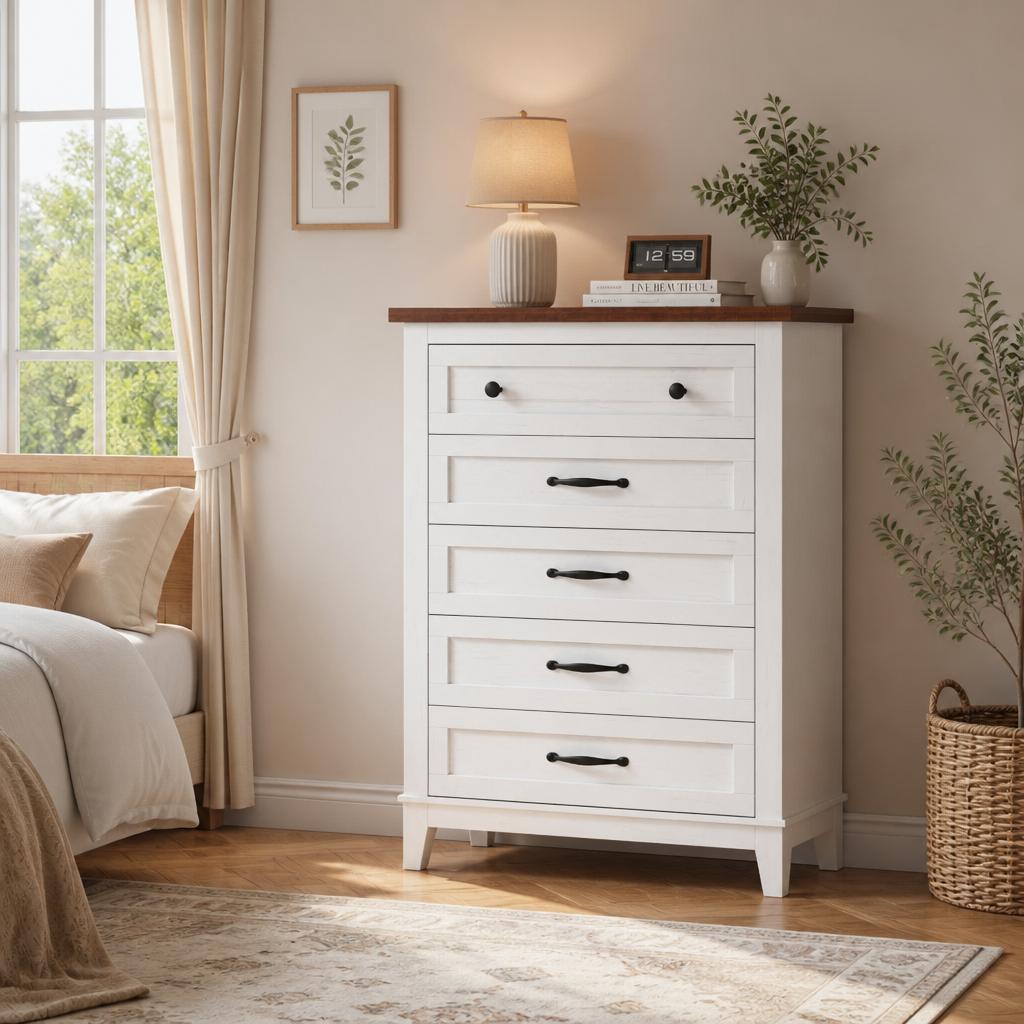 Высокий вертикальный комод с 5 – обзор и цена Bedroom Furniture