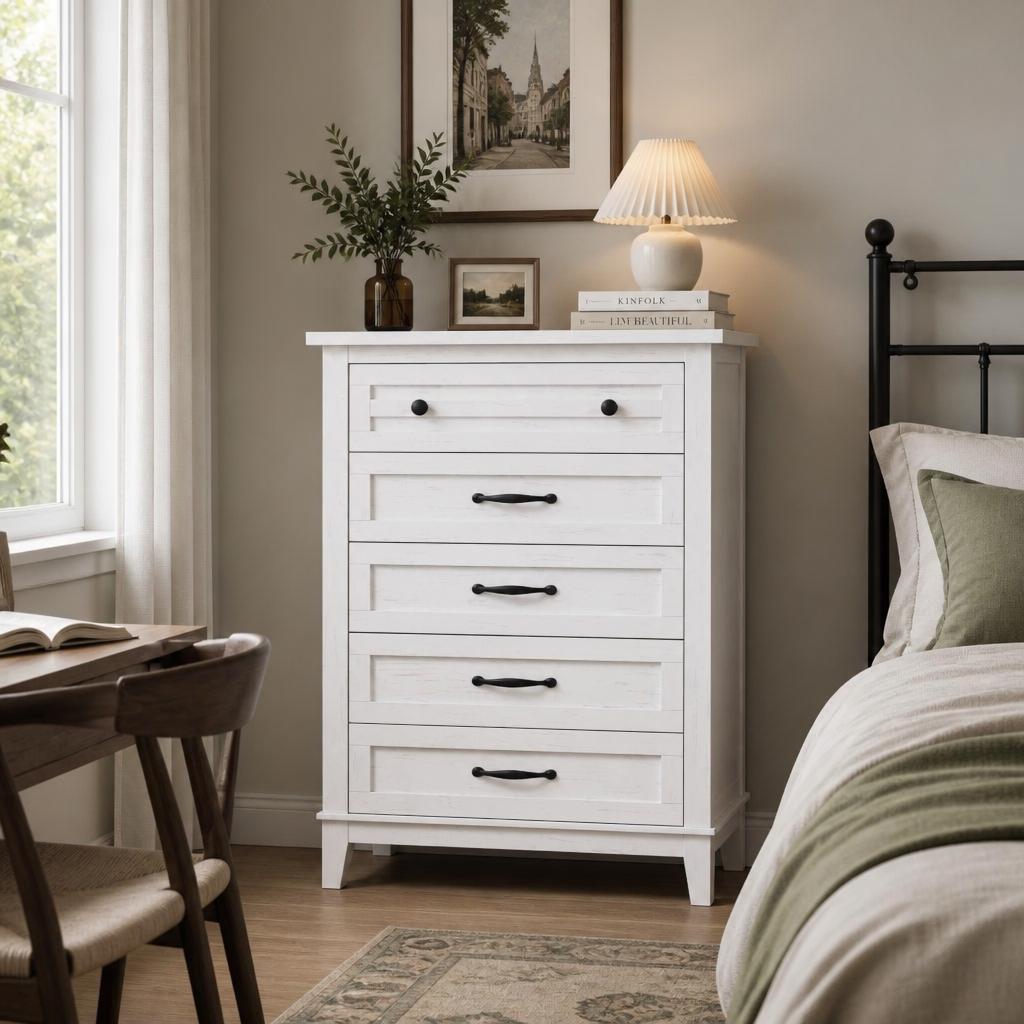 Высокий вертикальный комод с 5 – обзор и цена Bedroom Furniture