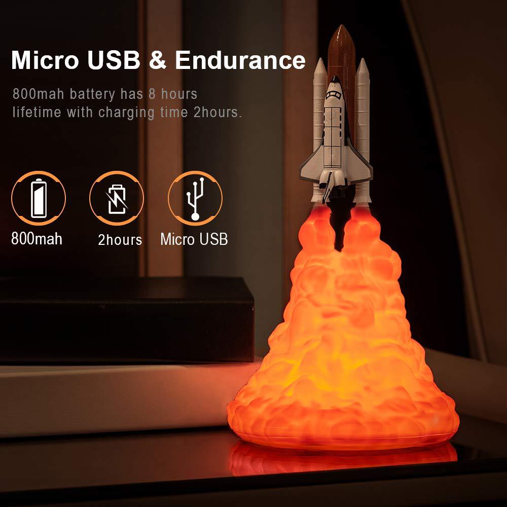USB перезаряжаемая космическая – обзор и цена Floating Nightstand With Led Light