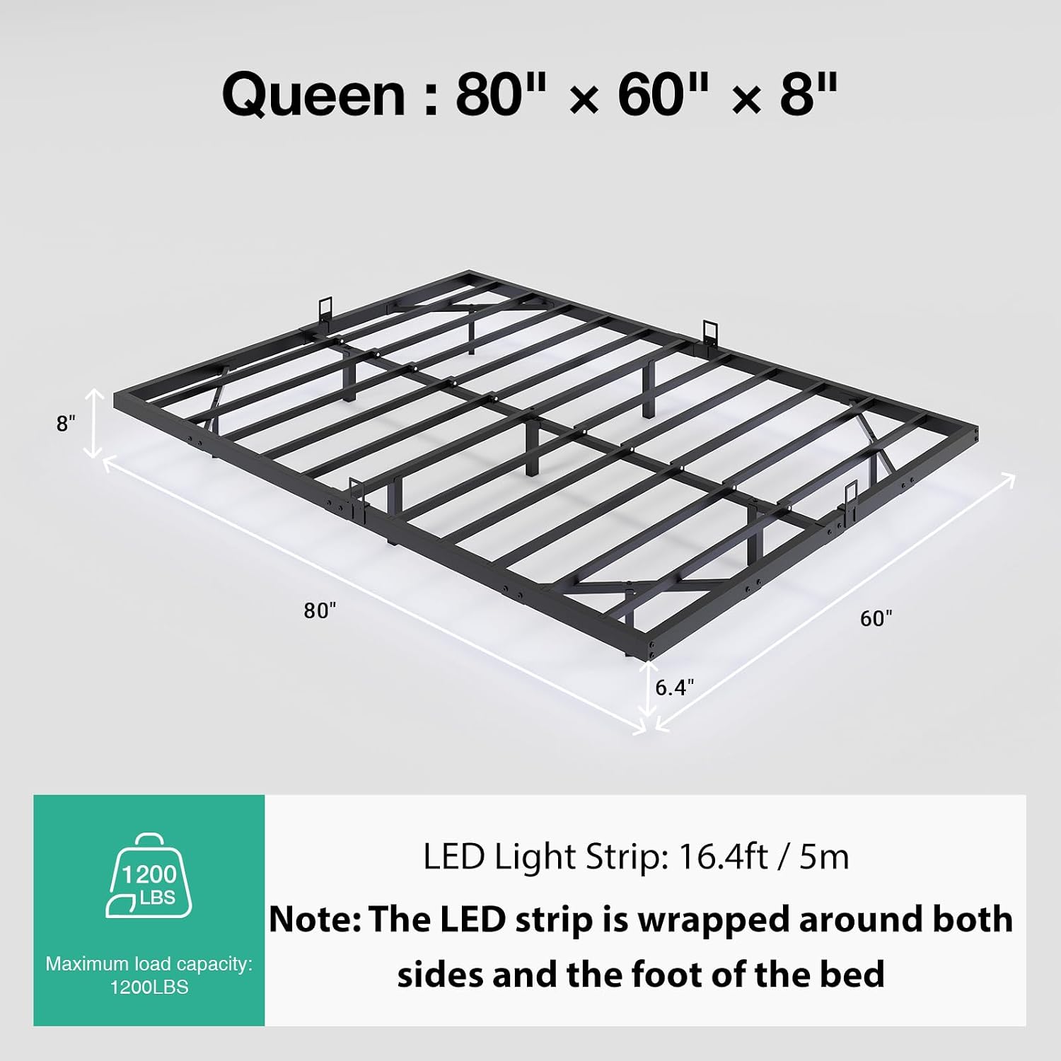 Плавающая рама для кровати с п – обзор и цена Memory Foam Mattress In A Box Queen